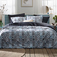 Housse de couette Azula Oxyde 240 x 220 cm Percale de Coton