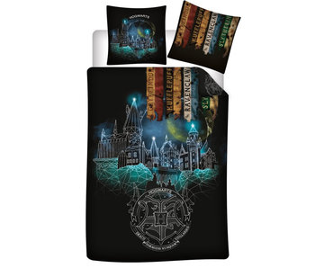 Harry Potter Bettbezug Zauberei 140 x 200 cm Polyester