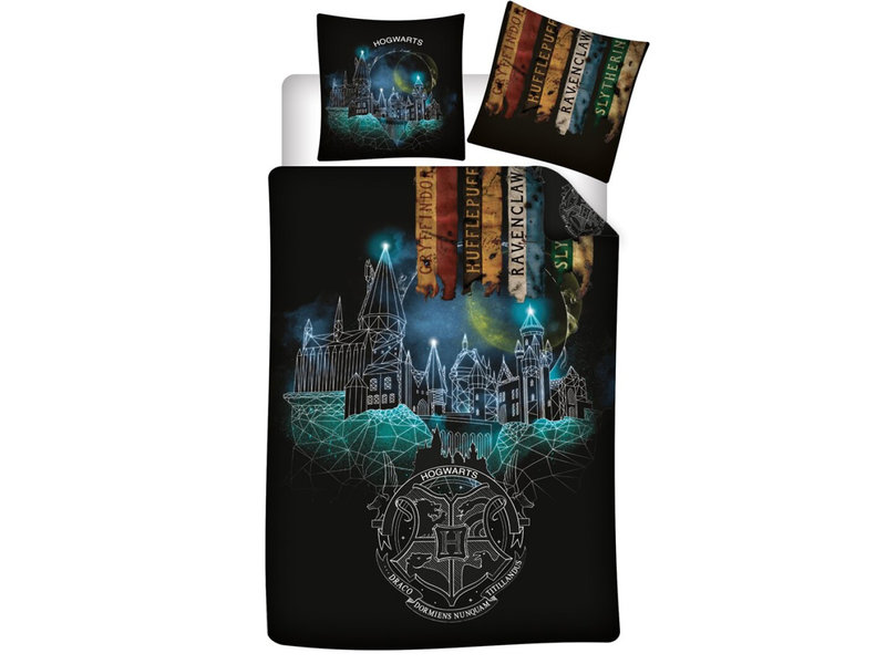 Harry Potter Dekbedovertrek Tovenarij - Eenpersoons - 140 x 200 cm - Polyester