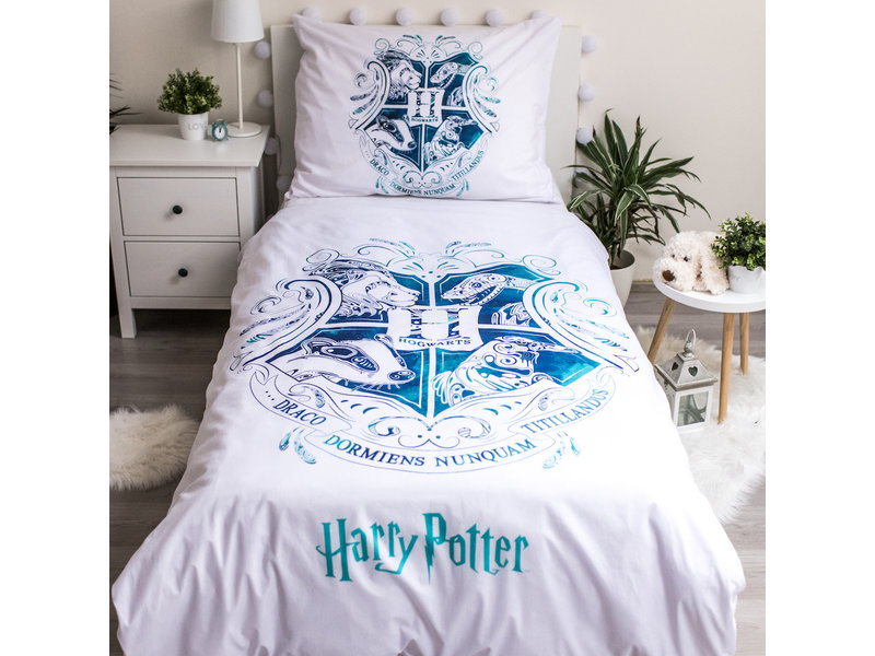 Harry Potter Housse de couette - Simple - 140 x 200 cm - Coton