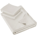 De Witte Lietaer Bettwäsche-Set Olivia - Double - 280 x 280 cm - Beige - Satin Baumwolle