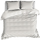 Bettbezug Baumwollsatin Olivia Sand 260 x 240 cm