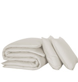 De Witte Lietaer Bettbezug Baumwollsatin Olivia - Lits Jumeaux - 240 x 220 cm - Beige