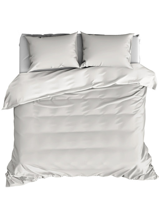 De Witte Lietaer Housse de couette Coton Satin Olivia Sable 200 x 200/220 cm