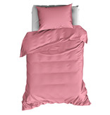 De Witte Lietaer Housse de couette Coton Satin Olivia - Simple - 140 x 200/220 cm - Rose