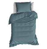 De Witte Lietaer Duvet cover Cotton Satin Olivia - Single - 140 x 200/220 cm - Green