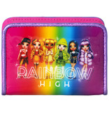 Rainbow High Portefeuille - 11,5 x 8 cm - Polyester