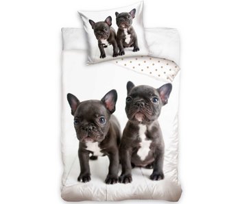 Animal Pictures Duvet cover Bull Dog 140 x 200 Cotton