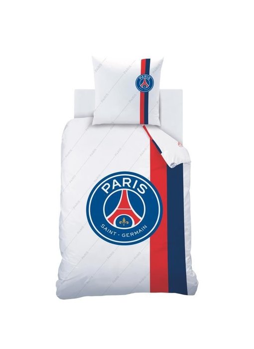 Paris Saint Germain Bettbezug Retro White 140x200cm Baumwolle