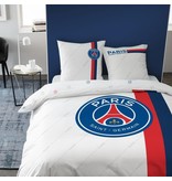 Paris Saint Germain Dekbedovertrek Retro White - Lits Jumeax - 240 x 220 cm - Katoen