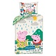 Housse de couette Muddy 140 x 200 cm Coton