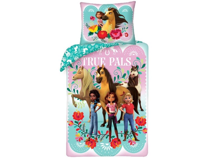 Spirit Bettbezug True Pals - Single - 140 x 200 cm - Baumwolle