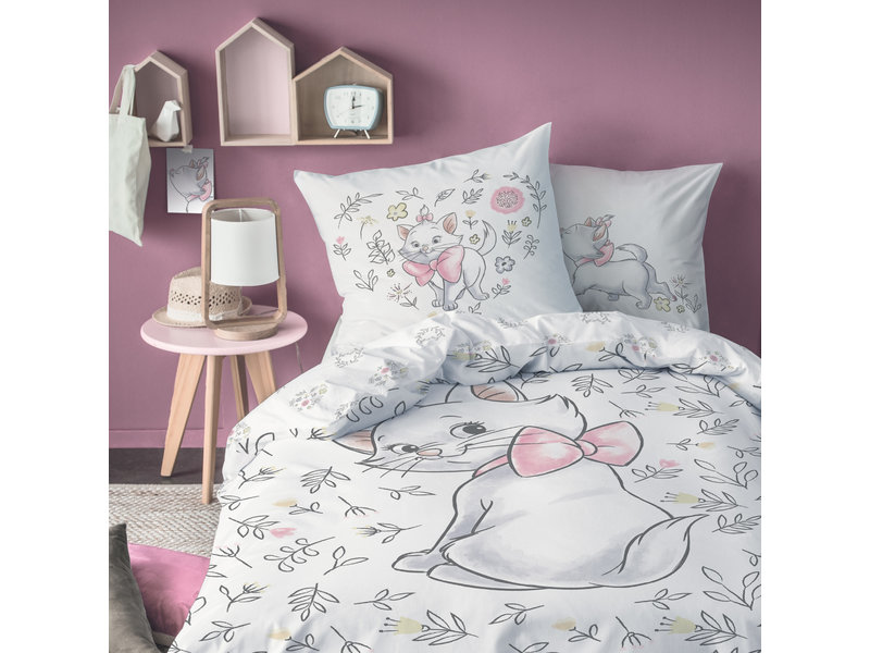 Disney Aristocats Dekbedovertrek Champetre - Eenpersoons - 140  x 200 cm - Katoen