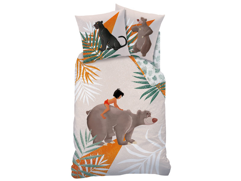 Disney Jungle Book Duvet cover Happy - Single - 140 x 200 cm - Cotton