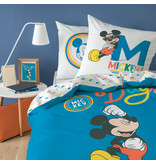 Disney Mickey Mouse Housse de couette Good Days - Simple - 140 x 200 cm - Coton