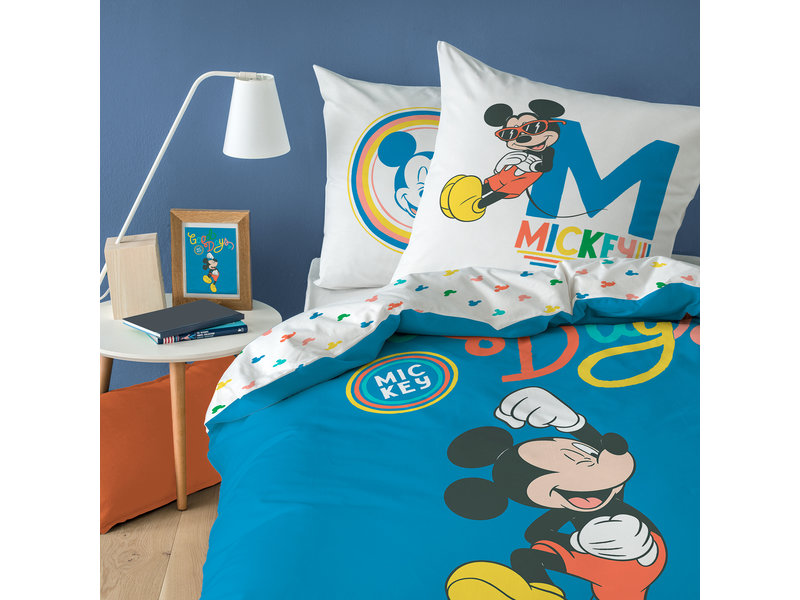 Disney Mickey Mouse Bettbezug Good Days - Single - 140 x 200 cm - Baumwolle