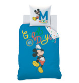 Disney Mickey Mouse Housse de couette Good Days - Simple - 140 x 200 cm - Coton