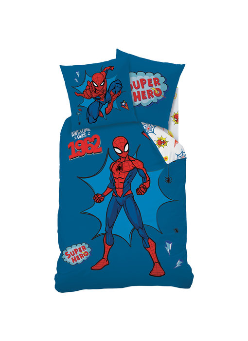 Spider-Man Housse de couette Avengers 140 x 200 cm Coton