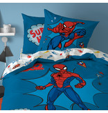 SpiderMan Housse de couette Avengers - Simple - 140 x 200 cm - Coton