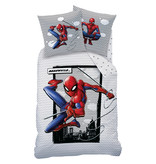 SpiderMan Housse de couette Hero - Simple - 140 x 200 cm - Coton