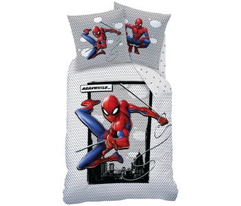 Spider-Man Dekbedovertrek Hero 140x200cm Katoen