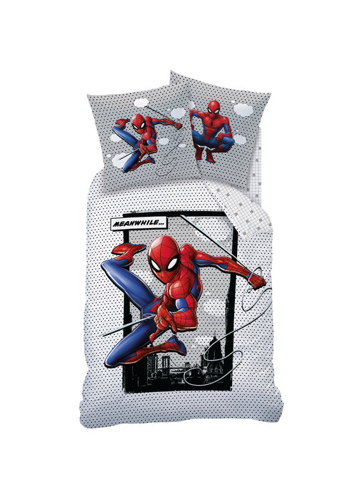 SpiderMan Bettbezug Hero 140x200cm Baumwolle