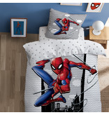 SpiderMan Dekbedovertrek Hero - Eenpersoons - 140  x 200 cm - Katoen