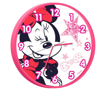Disney Minnie Mouse Horloge murale - Ø 24 cm