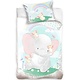 Housse de couette BÉBÉ Éléphant 100 x 135 cm Coton