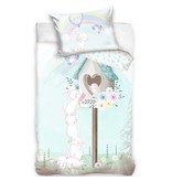 Animal Pictures BABY Duvet cover, Birdhouse - 100 x 135 cm - Cotton