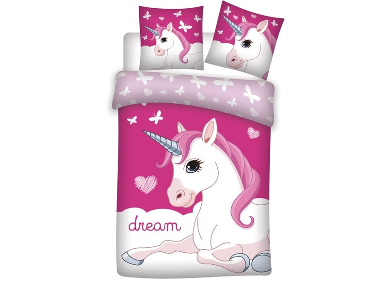 Unicorn Bettbezug Dream - Single - 140 x 200 cm - Polyester