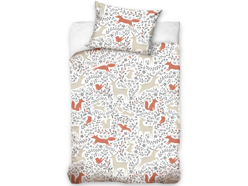 Animal Pictures BABY Duvet cover, Forest - 100 x 135 cm - Cotton