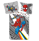 SpiderMan Dekbedovertrek Pop - Eenpersoons - 140 x 200 cm - Katoen