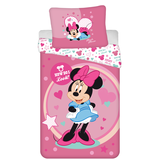 Disney Minnie Mouse Dekbedovertrek Looks - Eenpersoons - 140 x 200 cm - Polyester