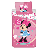 Disney Minnie Mouse Housse de couette Looks - Simple - 140 x 200 cm - Polyester