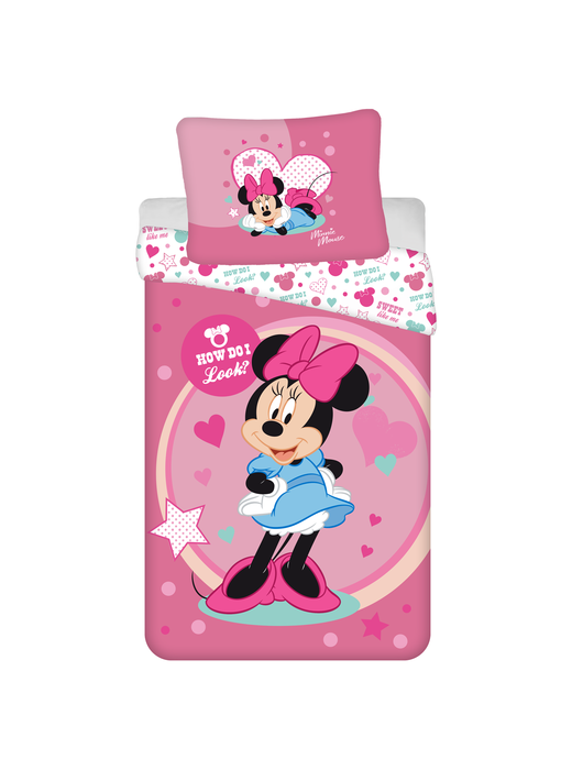 Disney Minnie Mouse Duvet cover Looks 140 x 200 cm 70 x 90 cm Polyester