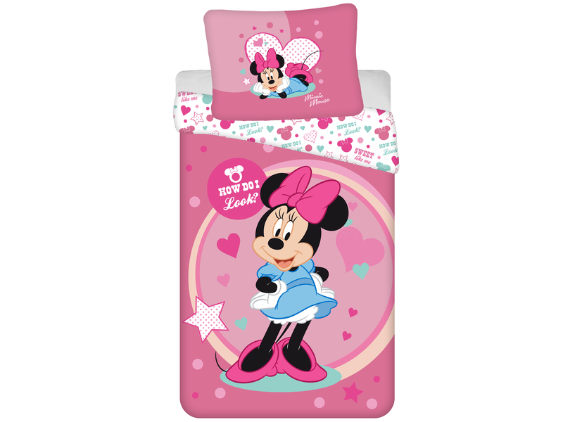 Disney Minnie Mouse Duvet cover Looks - Single - 140 x 200 cm - Polyester