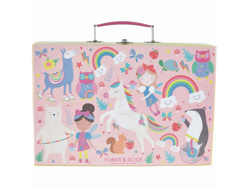 Floss & Rock Vaisselle de cuisine Rainbow Fairy - 12 pièces avec musique - multi