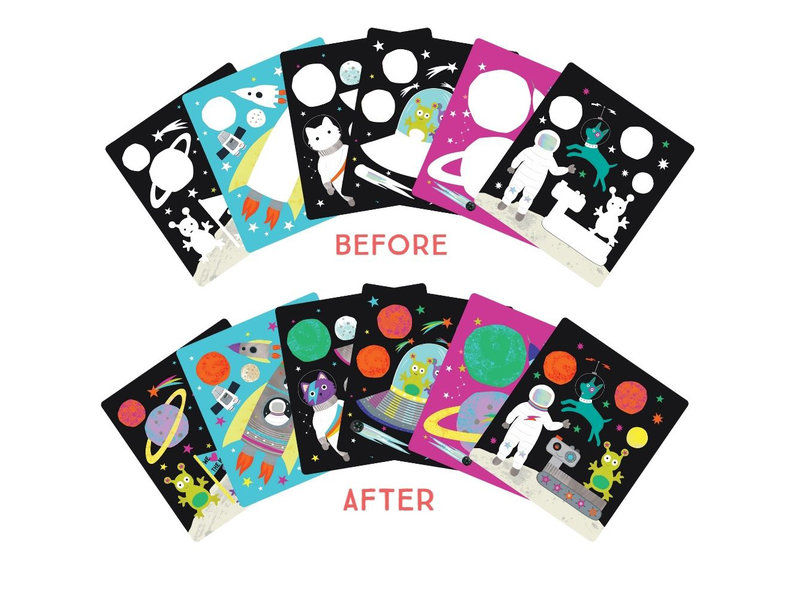 Floss & Rock Space - Wasser Flip Cards - 26 x 20 x 9cm