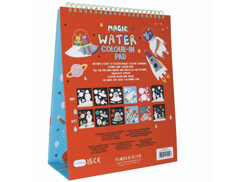 Floss & Rock Space - Wasser Flip Cards - 26 x 20 x 9cm