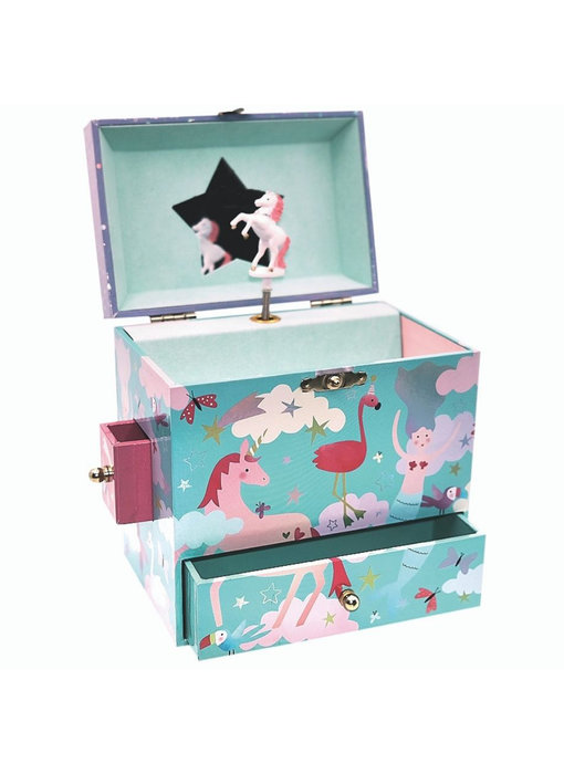 Floss & Rock Unicorn Music/Jewelry box 15 x 15 x 10 cm