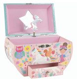 Floss & Rock Rainbow Fairy - Music/Jewelry box - 14 x 16.5 x 9 cm - Multi