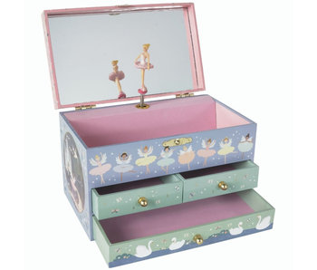 Floss & Rock Ballerina Music/Jewelry box 12.5 x 19 x 11cm