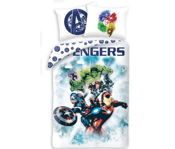 Marvel Avengers Bettbezug Team 140 x 200 cm + 70 x 90 cm Baumwolle