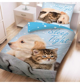 Animal Pictures Bettbezug Sleep Tight - Einzelbett - 140 x 200 cm - Baumwolle