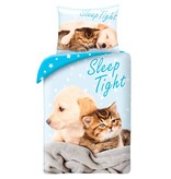 Animal Pictures Bettbezug Sleep Tight - Einzelbett - 140 x 200 cm - Baumwolle