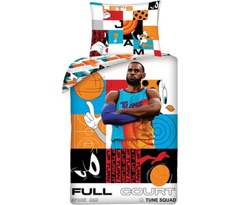 Space Jam Housse de couette Full Court 140 x 200 + 70 x90 cm Coton