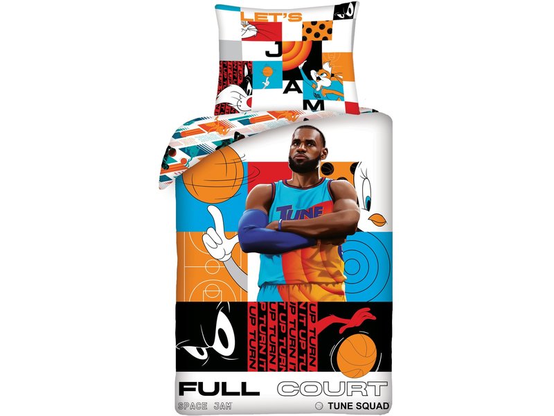 Space Jam Bettbezug Full Court - Single - 140 x 200 cm - Baumwolle