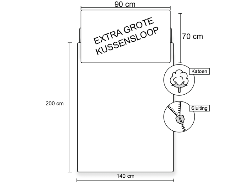 Space Jam Bettbezug Full Court - Single - 140 x 200 cm - Baumwolle