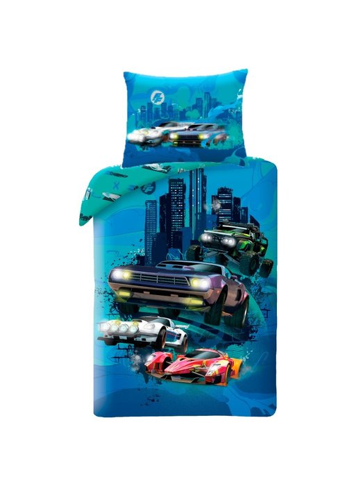 The Fast and the Furious Duvet cover Race 140 x 200 + 70 x90 cm Cotton